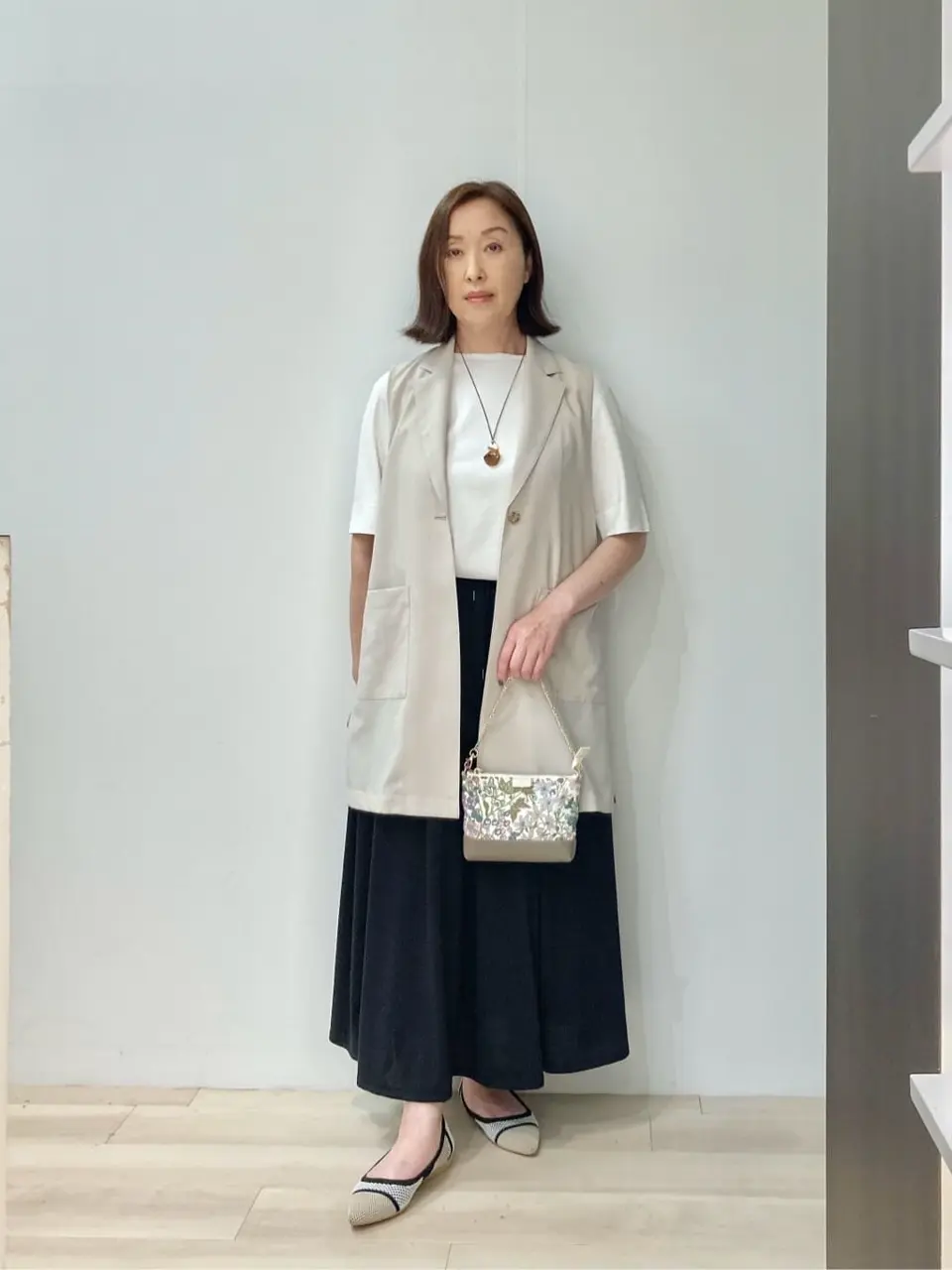 J.PRESS LADIES スタッフ コーディネート画像