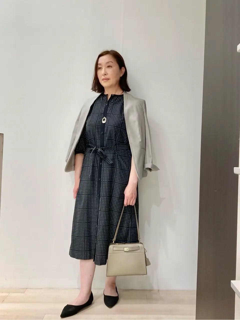 J.PRESS LADIES スタッフ コーディネート画像