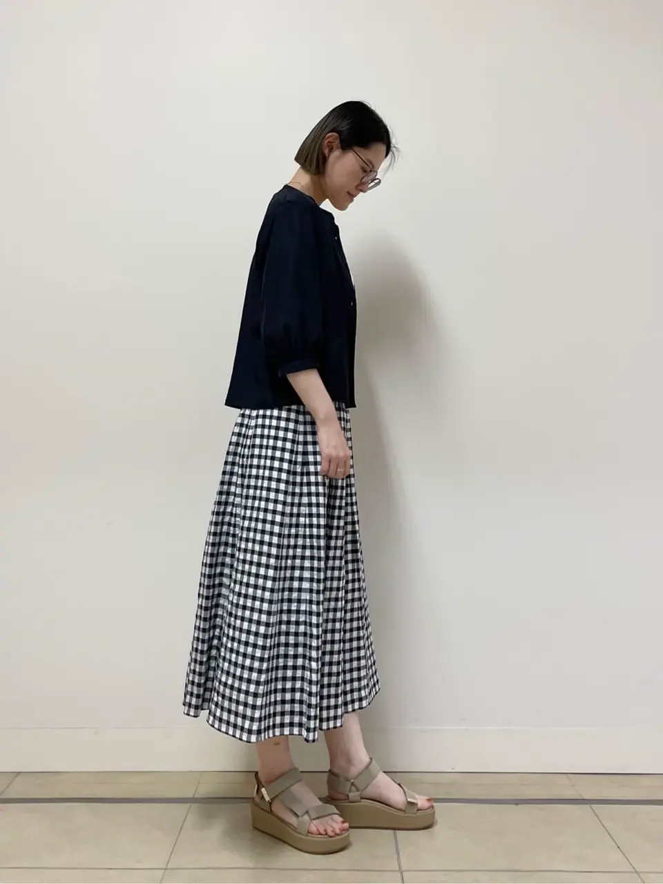 J.PRESS LADIES 佐藤 コーディネート画像