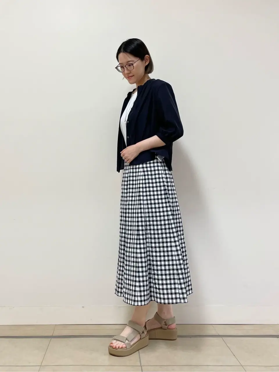 J.PRESS LADIES 佐藤 コーディネート画像