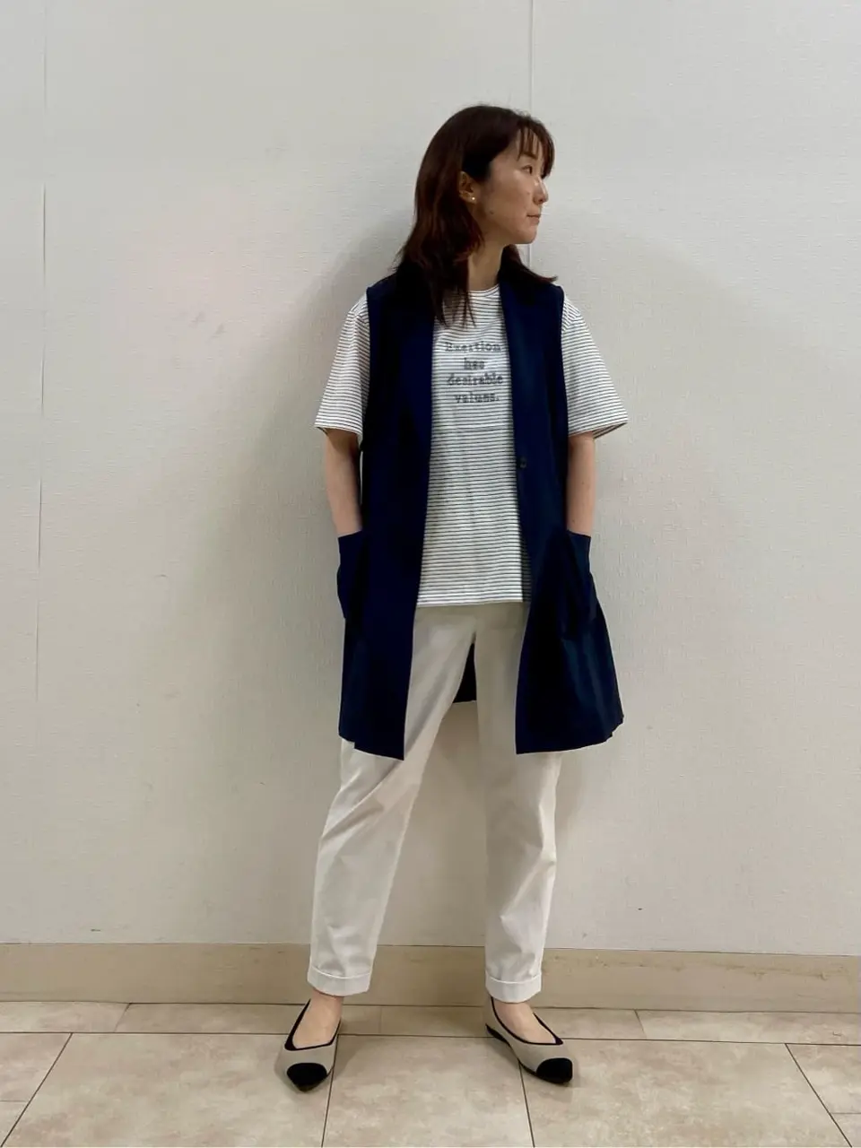 J.PRESS LADIES 前川 コーディネート画像