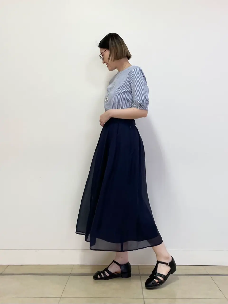 J.PRESS LADIES 佐藤 コーディネート画像