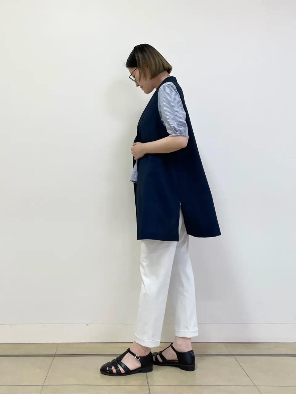 J.PRESS LADIES 佐藤 コーディネート画像