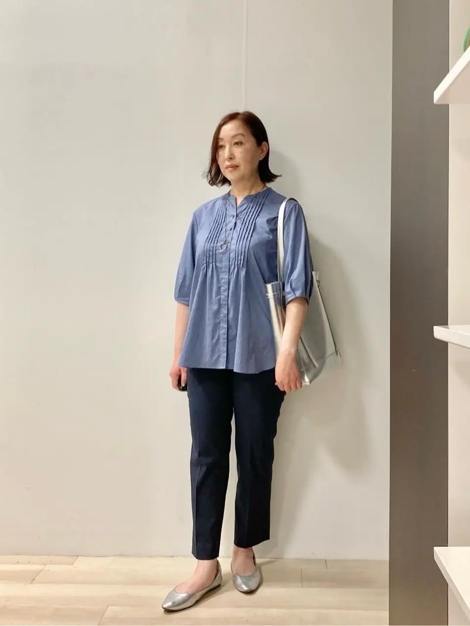 J.PRESS LADIES スタッフ コーディネート画像