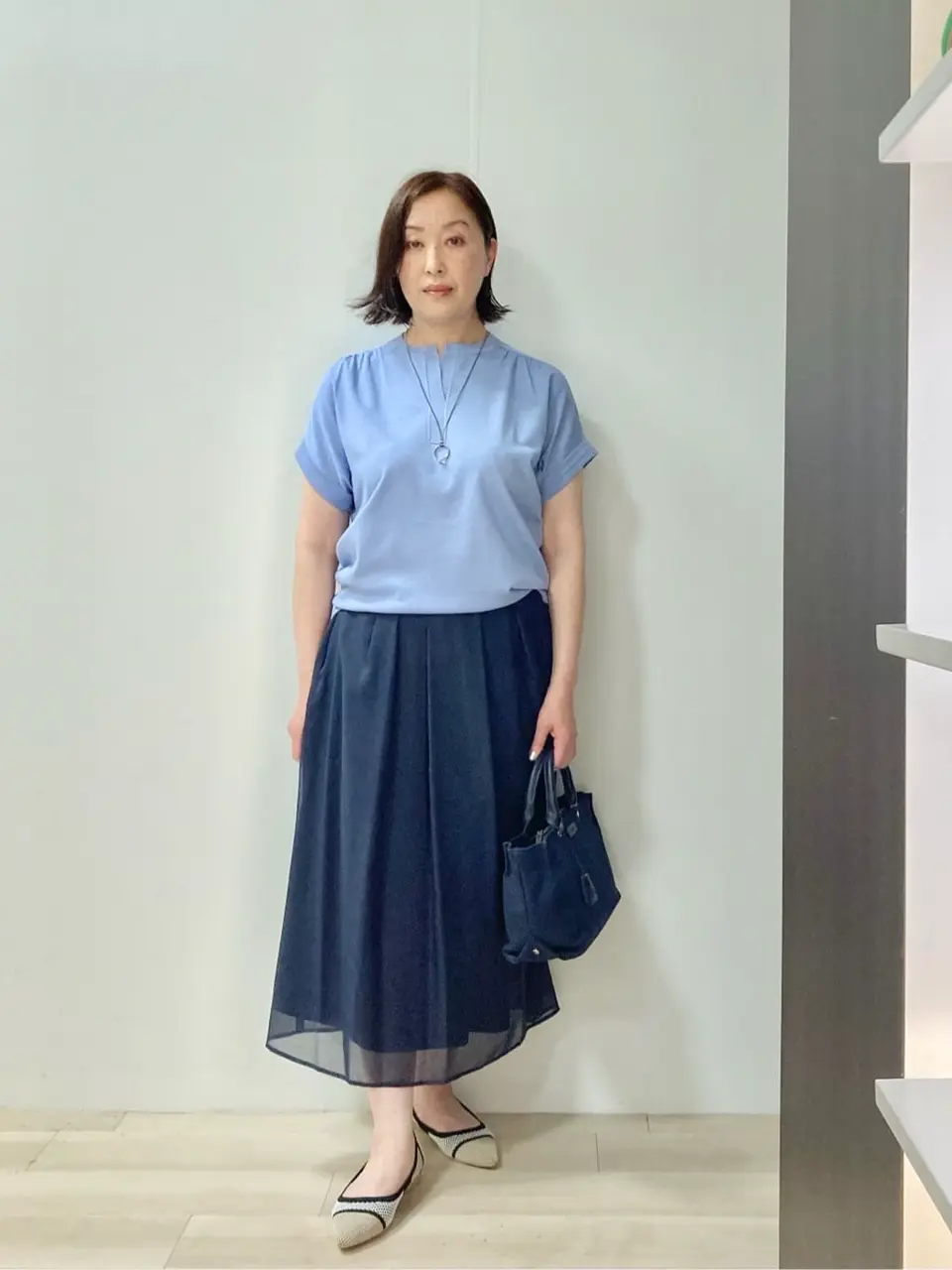 J.PRESS LADIES スタッフ コーディネート画像