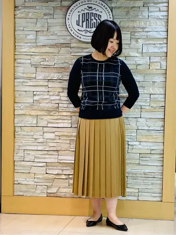 J.PRESS LADIES 内田 コーディネート画像
