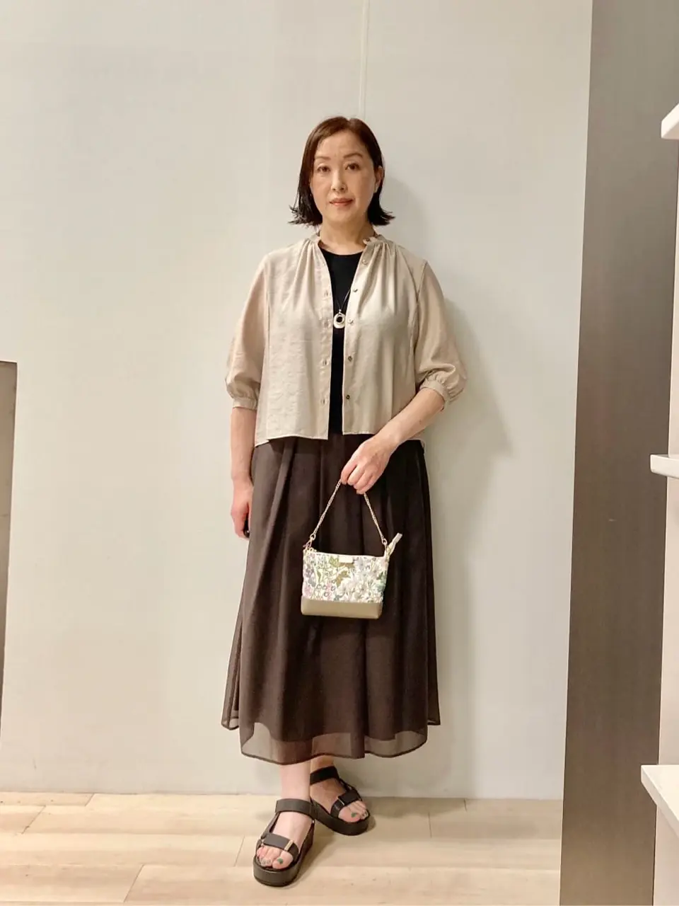 J.PRESS LADIES スタッフ コーディネート画像