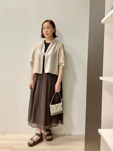 J.PRESS LADIES スタッフ コーディネート画像