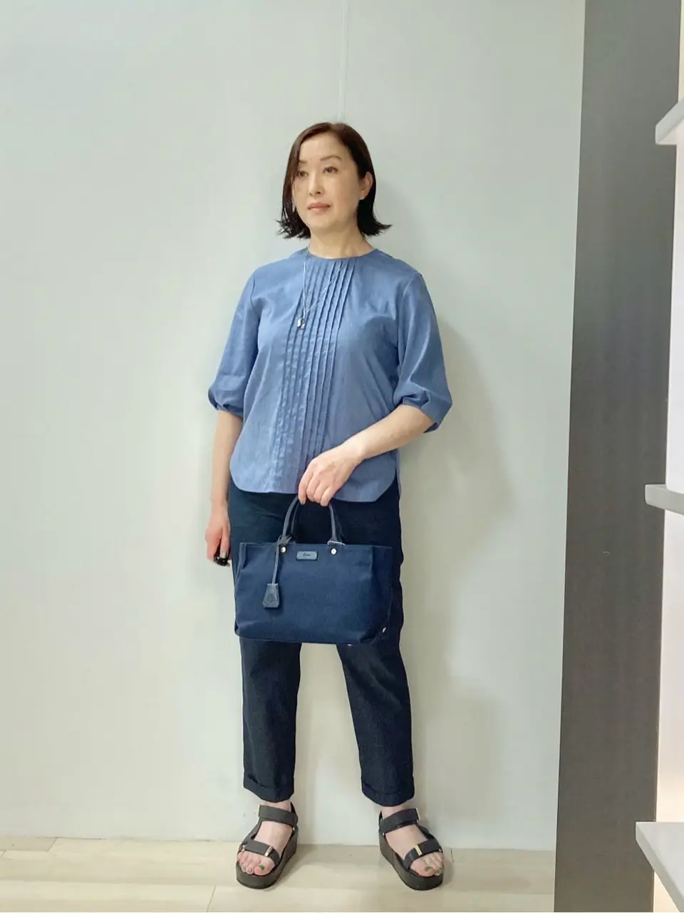 J.PRESS LADIES スタッフ コーディネート画像