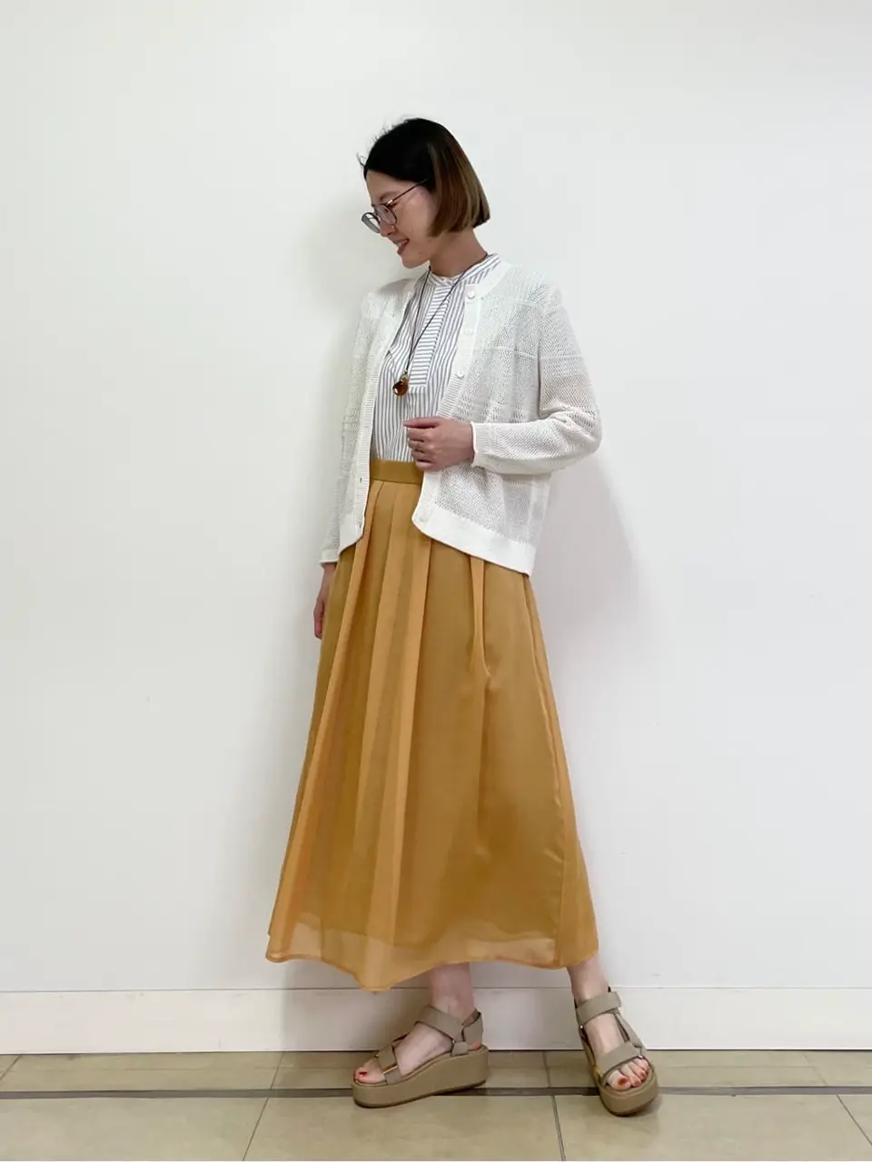 J.PRESS LADIES 佐藤 コーディネート画像