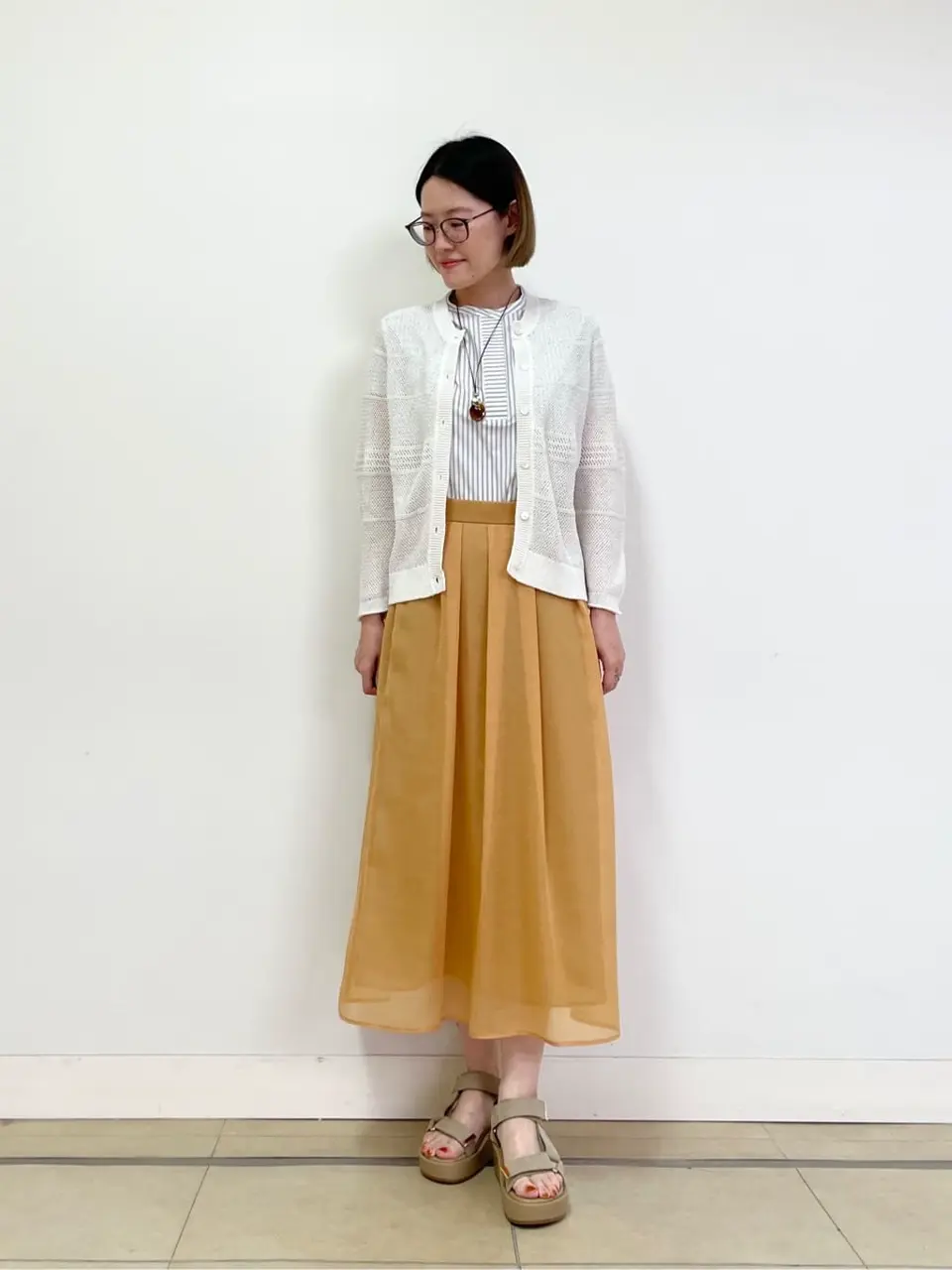 J.PRESS LADIES 佐藤 コーディネート画像