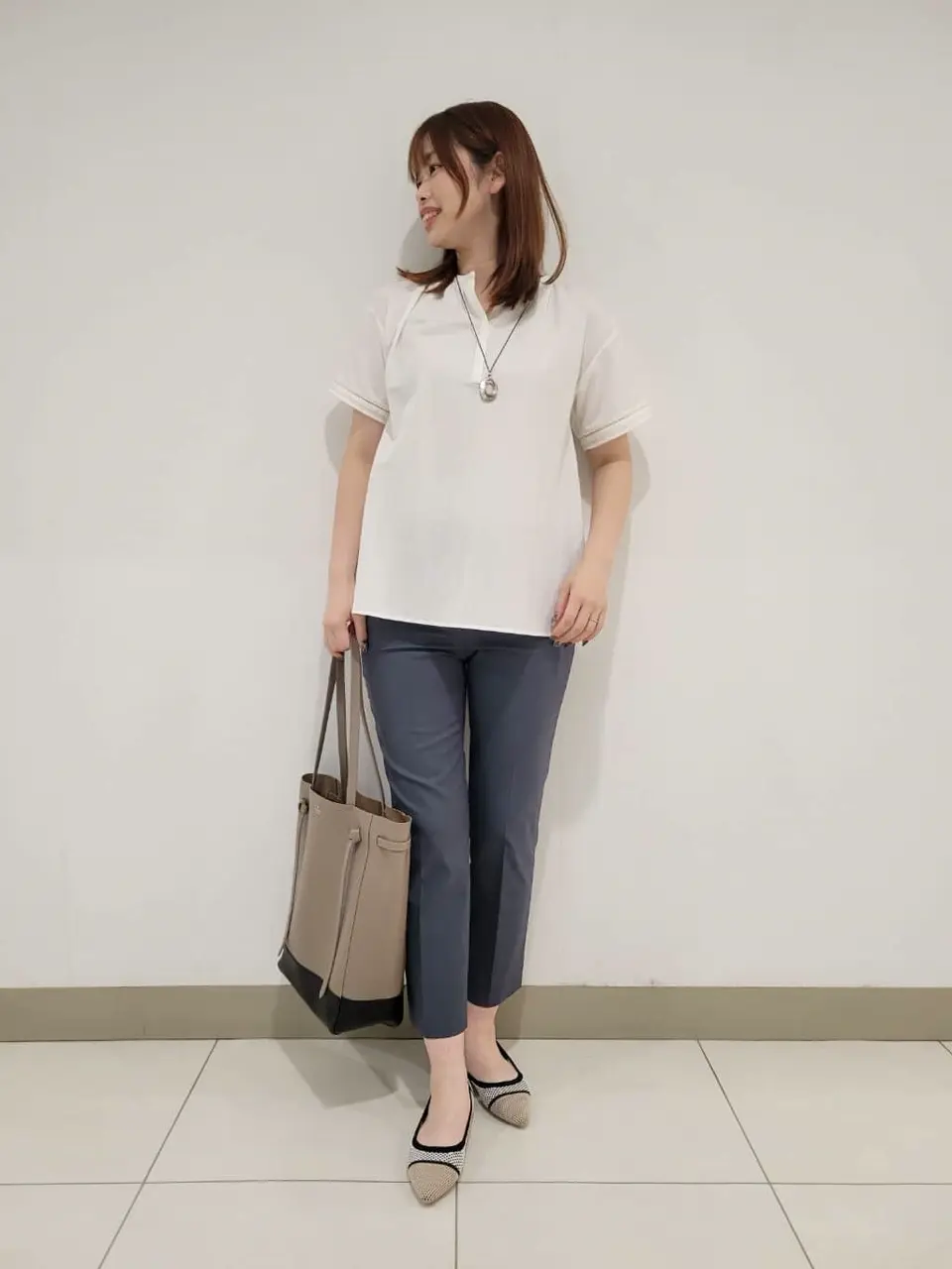 J.PRESS LADIES スタッフ コーディネート画像