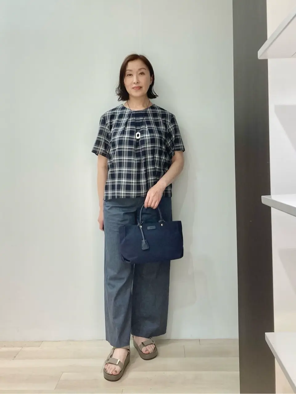 J.PRESS LADIES スタッフ コーディネート画像