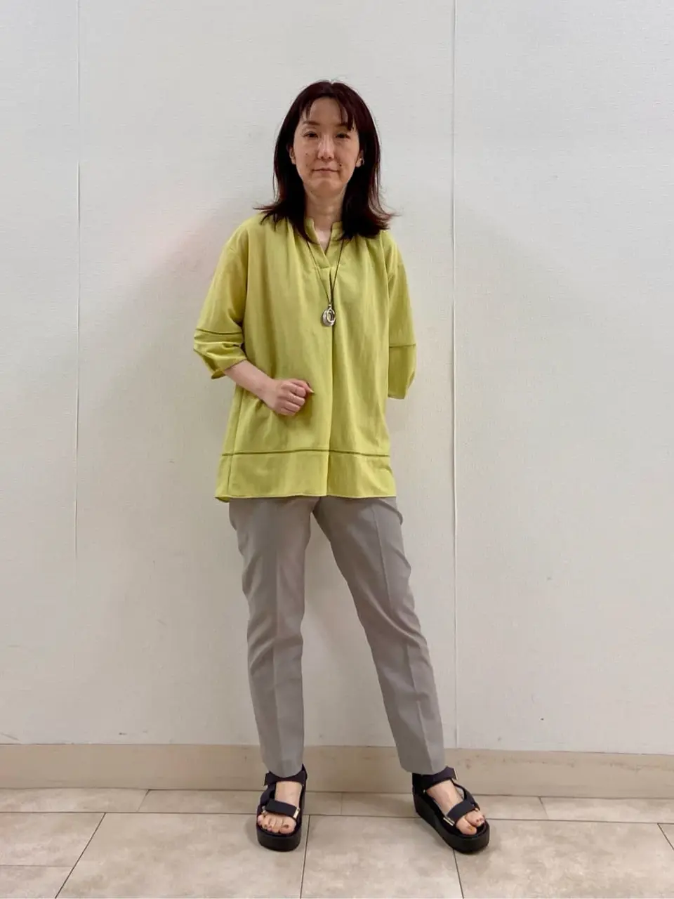 J.PRESS LADIES 前川 コーディネート画像