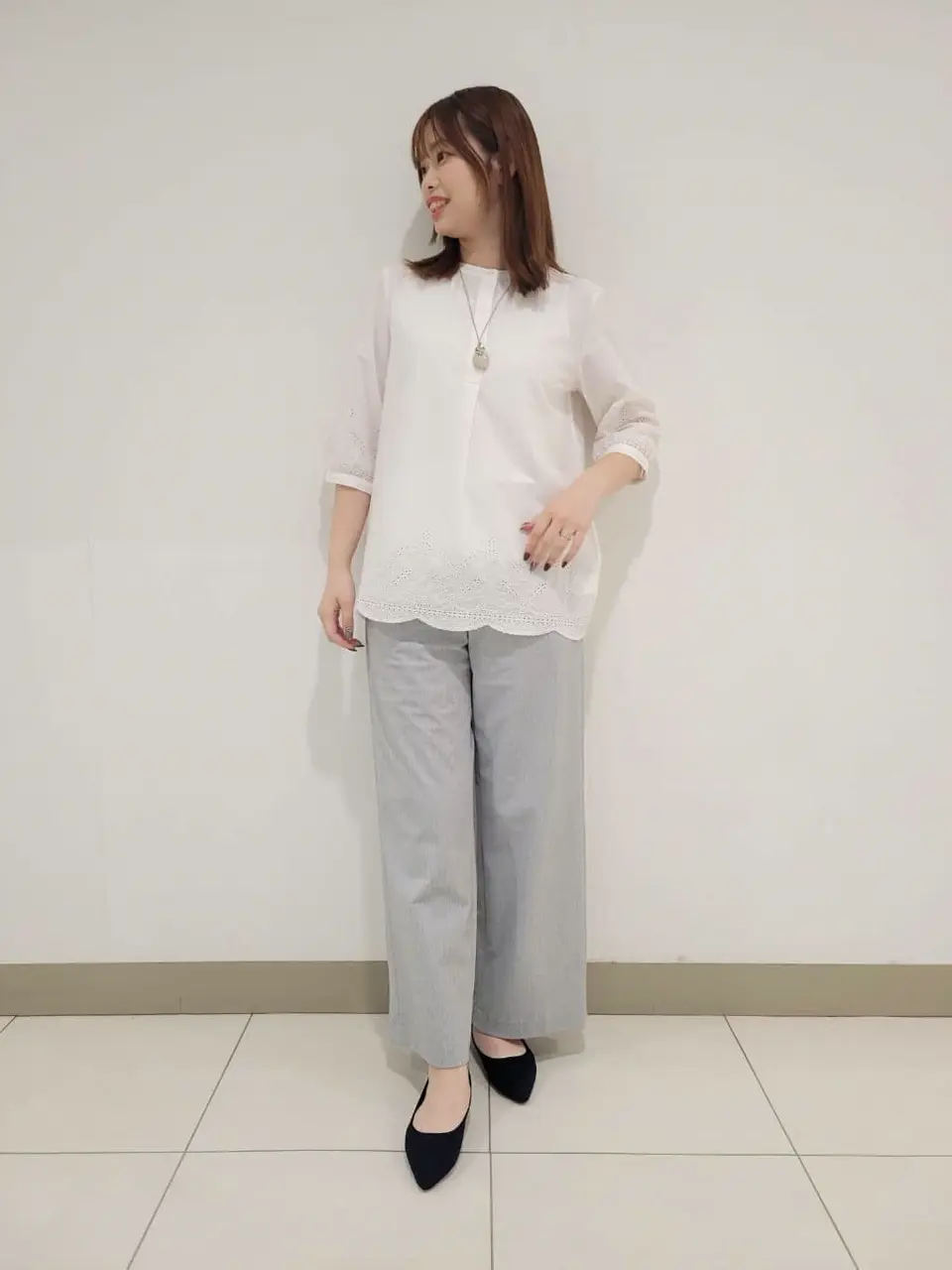 J.PRESS LADIES スタッフ コーディネート画像