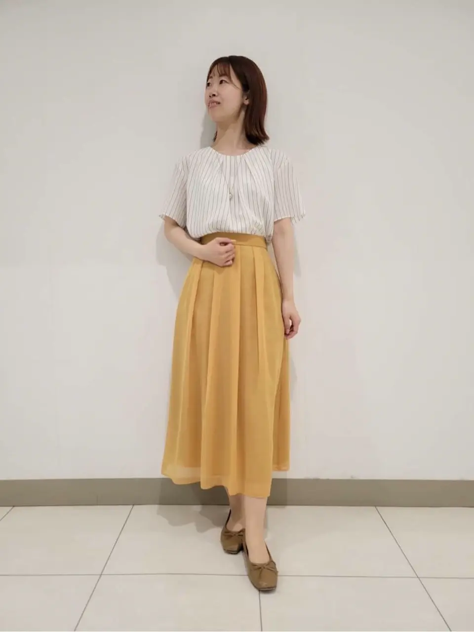 J.PRESS LADIES スタッフ コーディネート画像