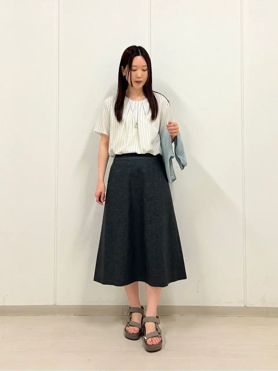 J.PRESS LADIES 早川 コーディネート画像