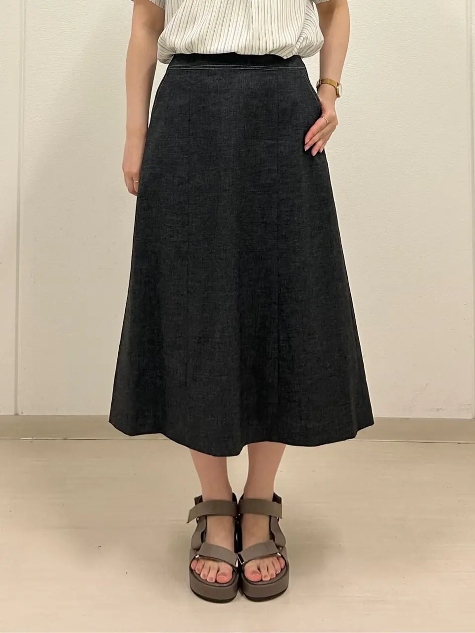 J.PRESS LADIES 早川 コーディネート画像