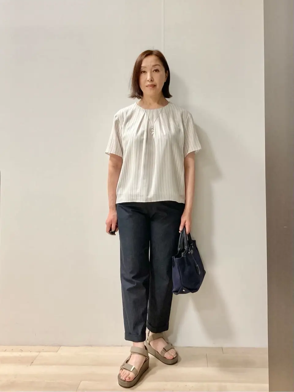 J.PRESS LADIES スタッフ コーディネート画像