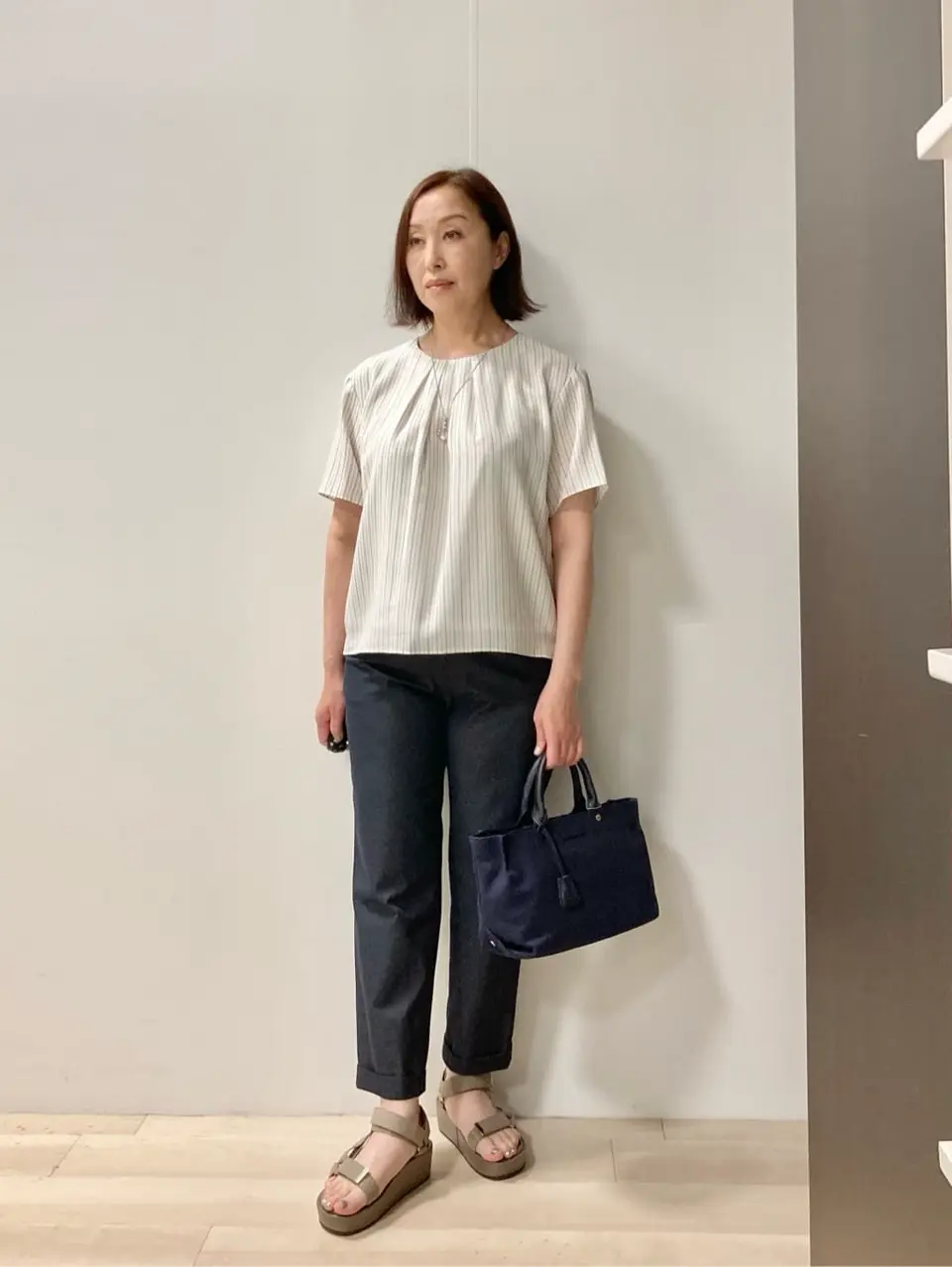 J.PRESS LADIES スタッフ コーディネート画像