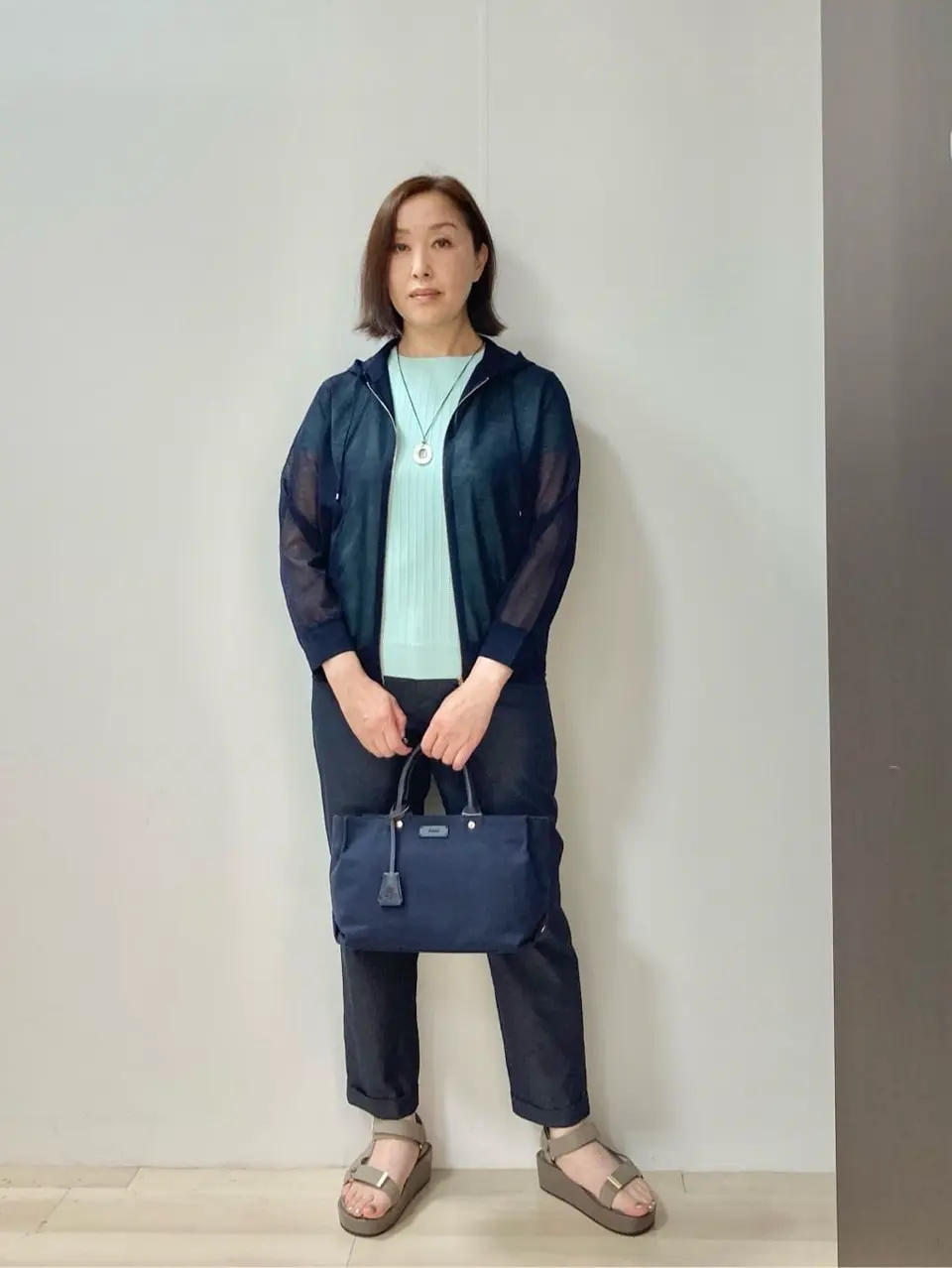 J.PRESS LADIES スタッフ コーディネート画像