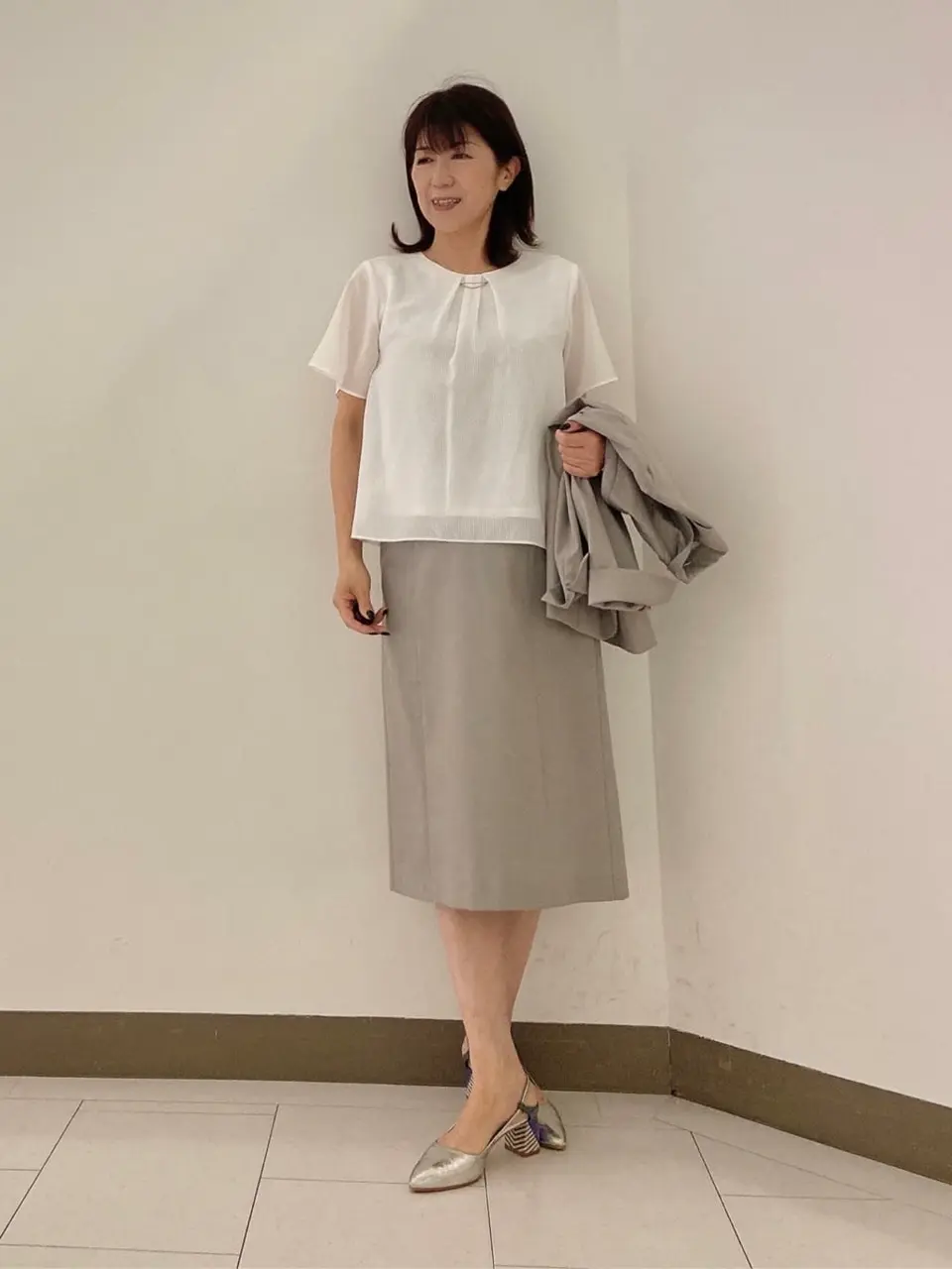 J.PRESS LADIES KAZU コーディネート画像