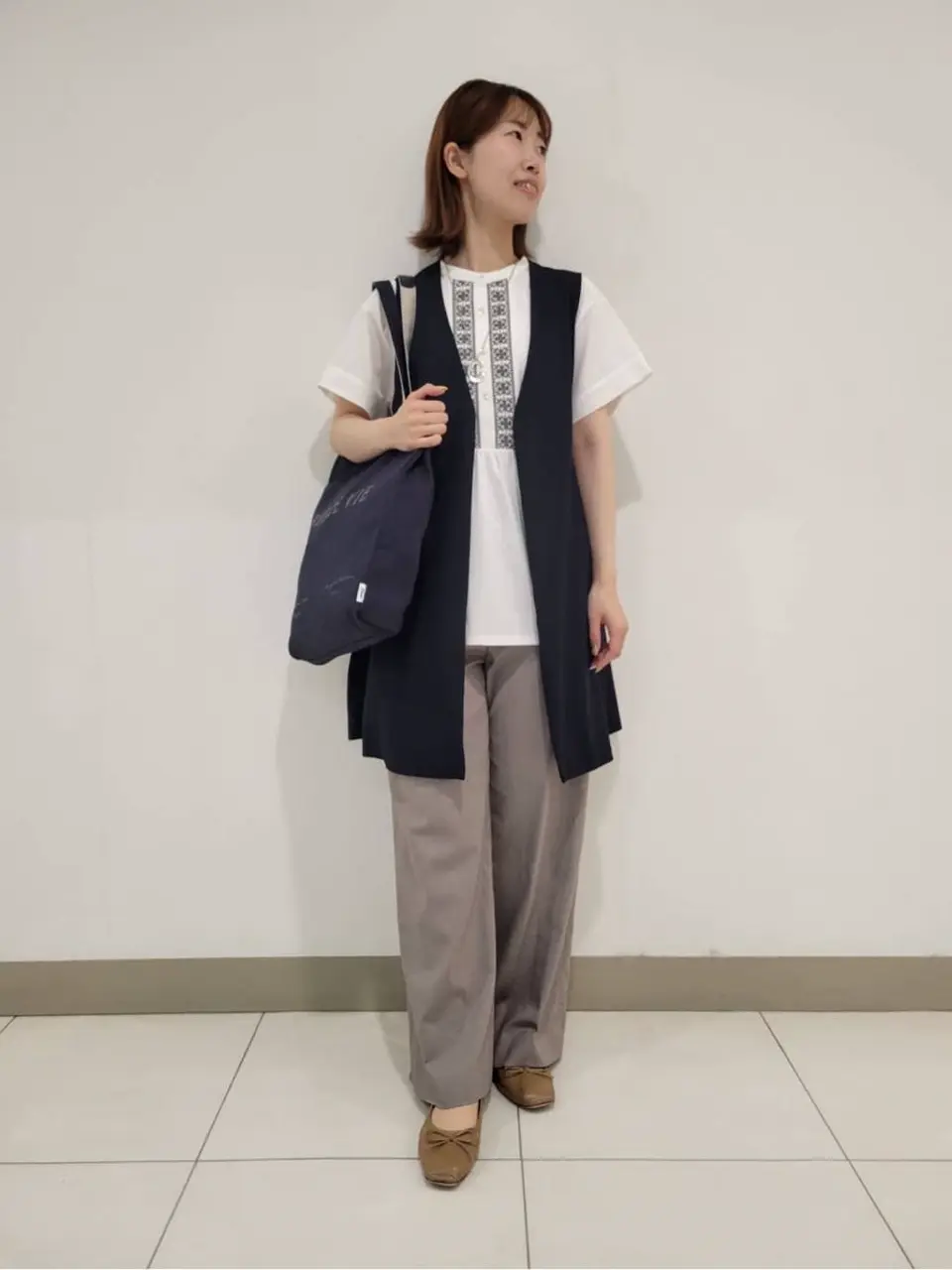 J.PRESS LADIES スタッフ コーディネート画像