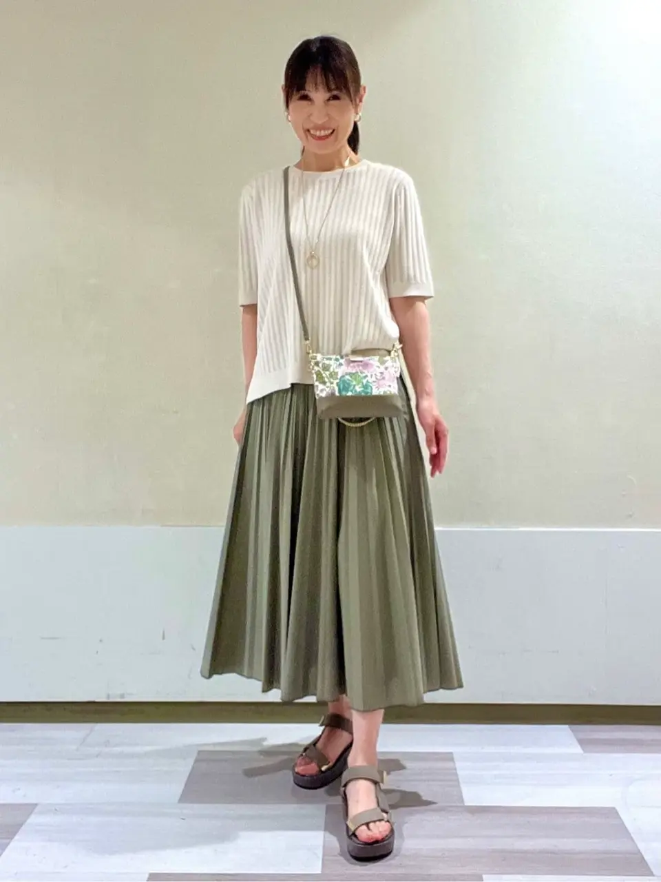 J.PRESS LADIES 楠本 コーディネート画像