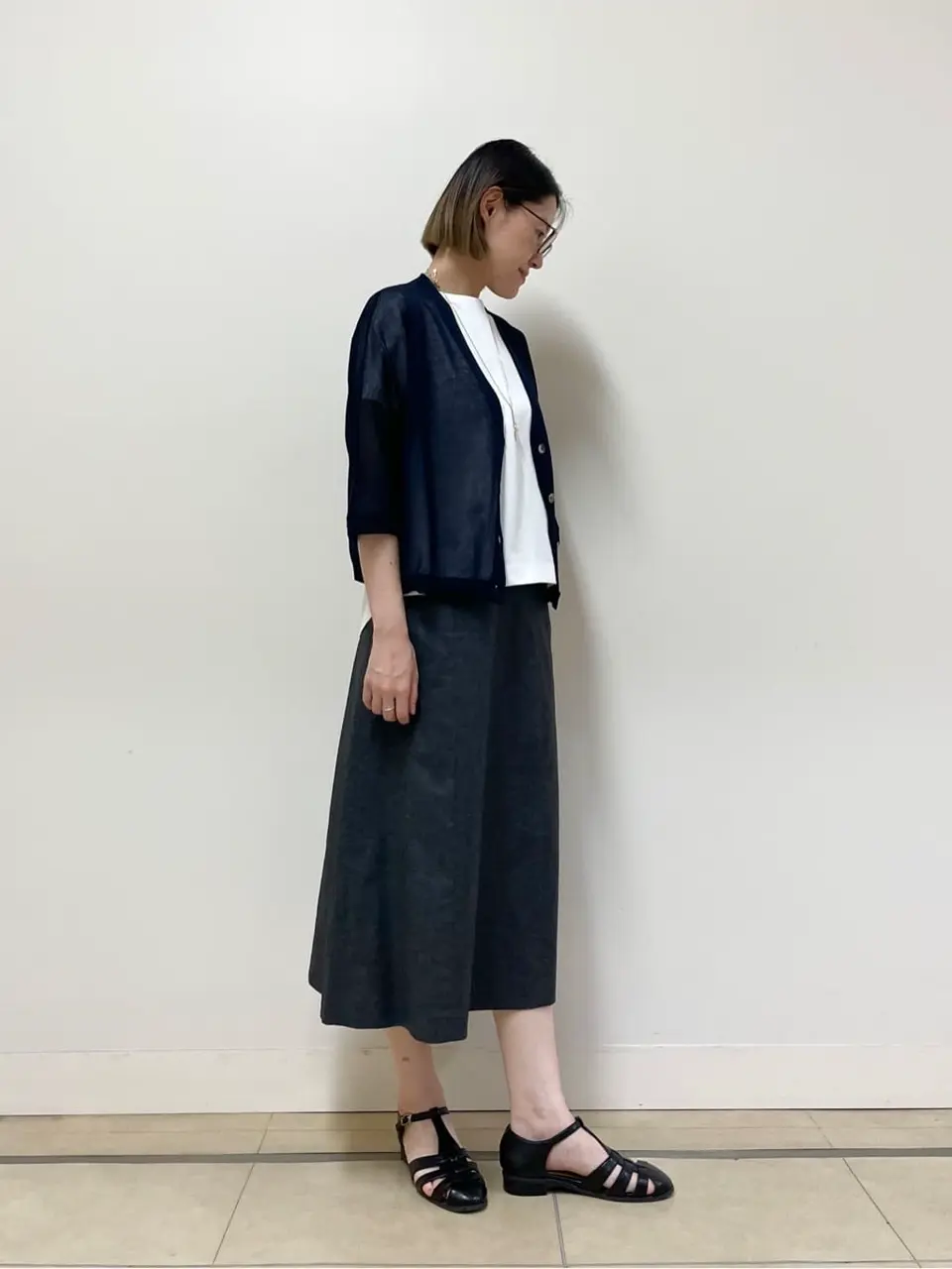 J.PRESS LADIES 佐藤 コーディネート画像