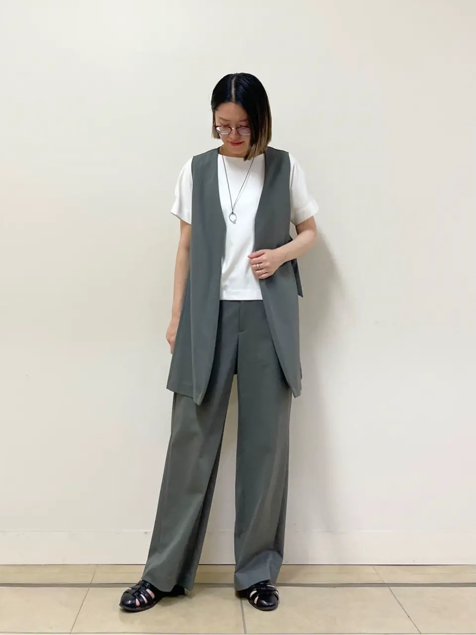 J.PRESS LADIES 佐藤 コーディネート画像