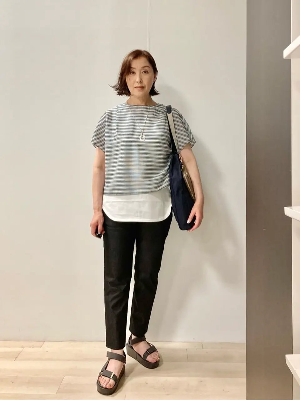 J.PRESS LADIES スタッフ コーディネート画像