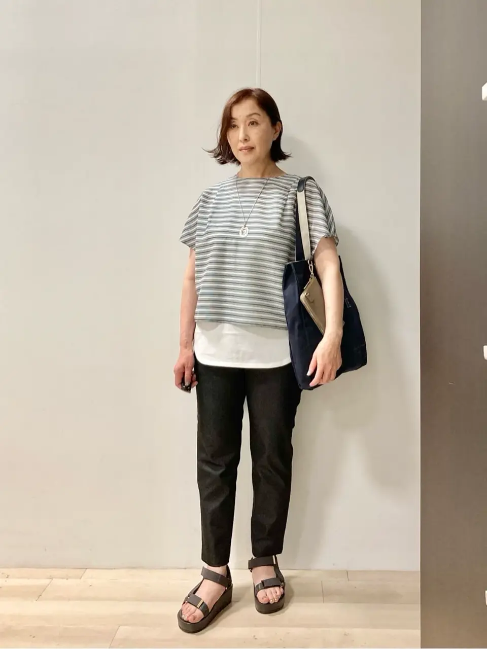 J.PRESS LADIES スタッフ コーディネート画像