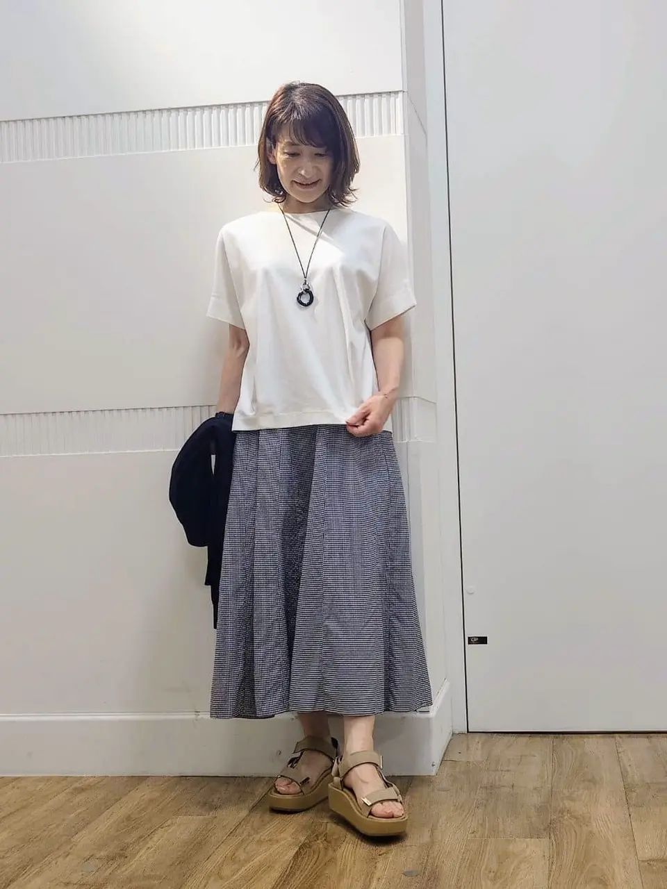 J.PRESS LADIES スタッフ コーディネート画像