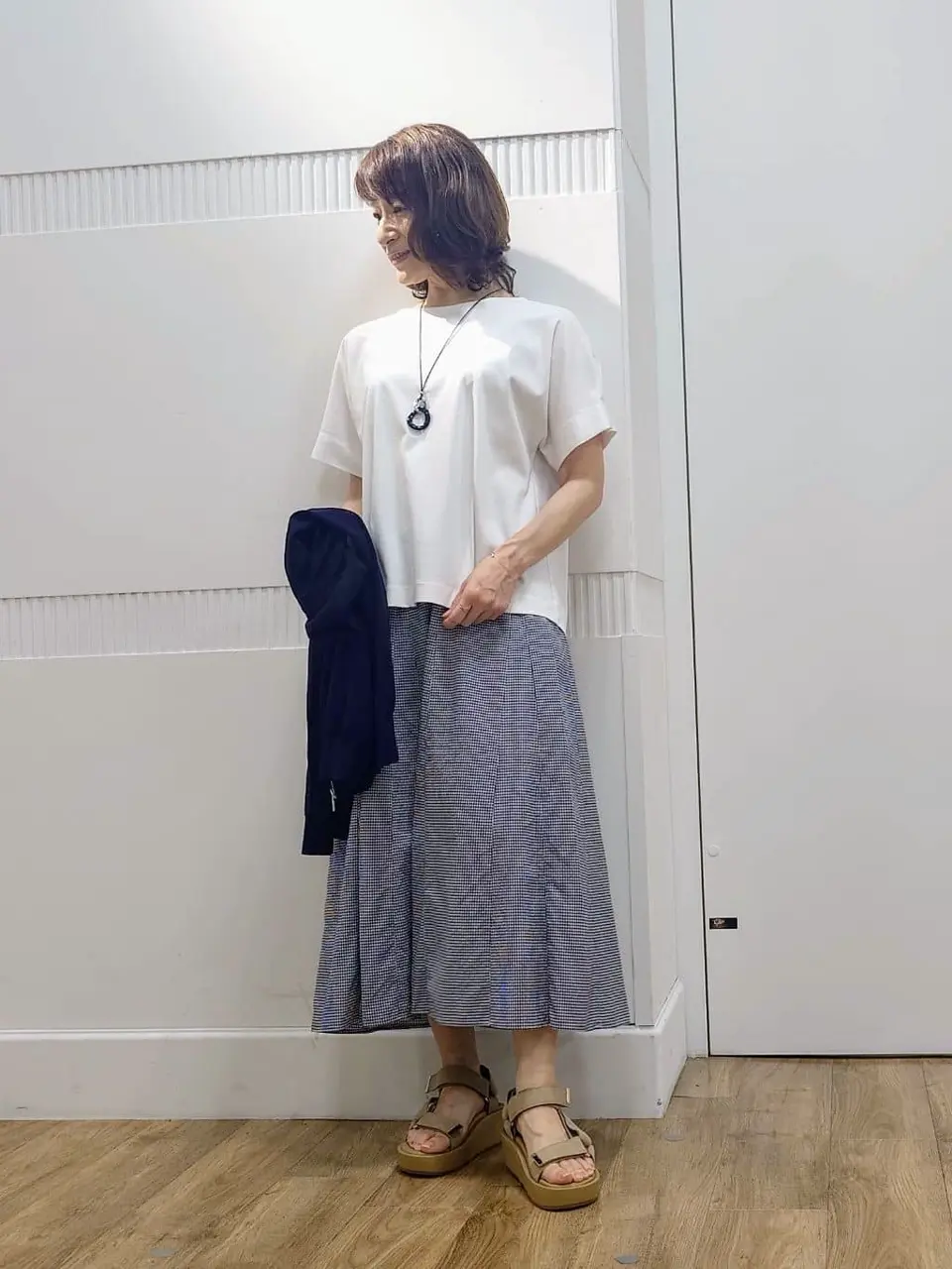 J.PRESS LADIES スタッフ コーディネート画像