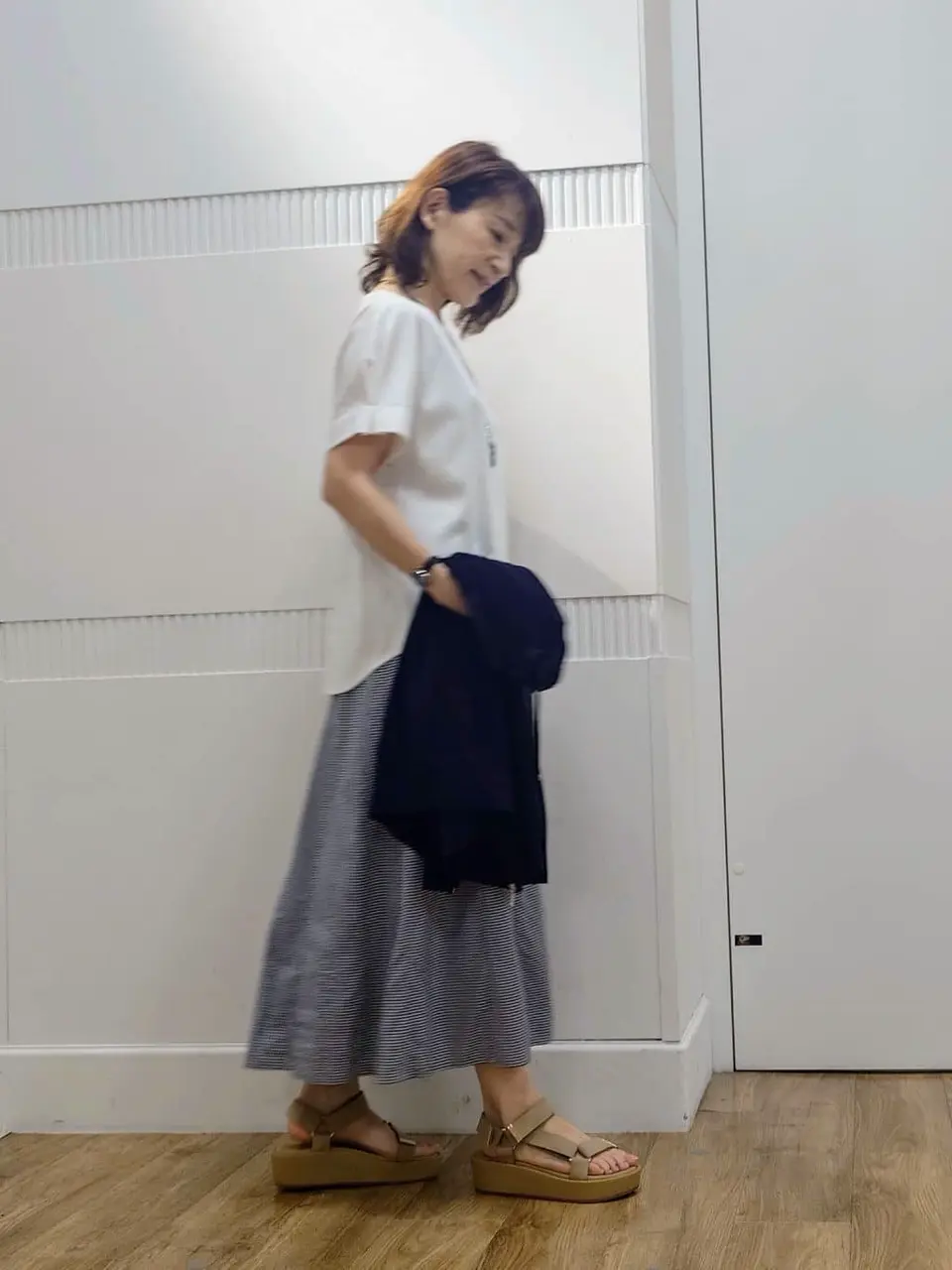 J.PRESS LADIES スタッフ コーディネート画像