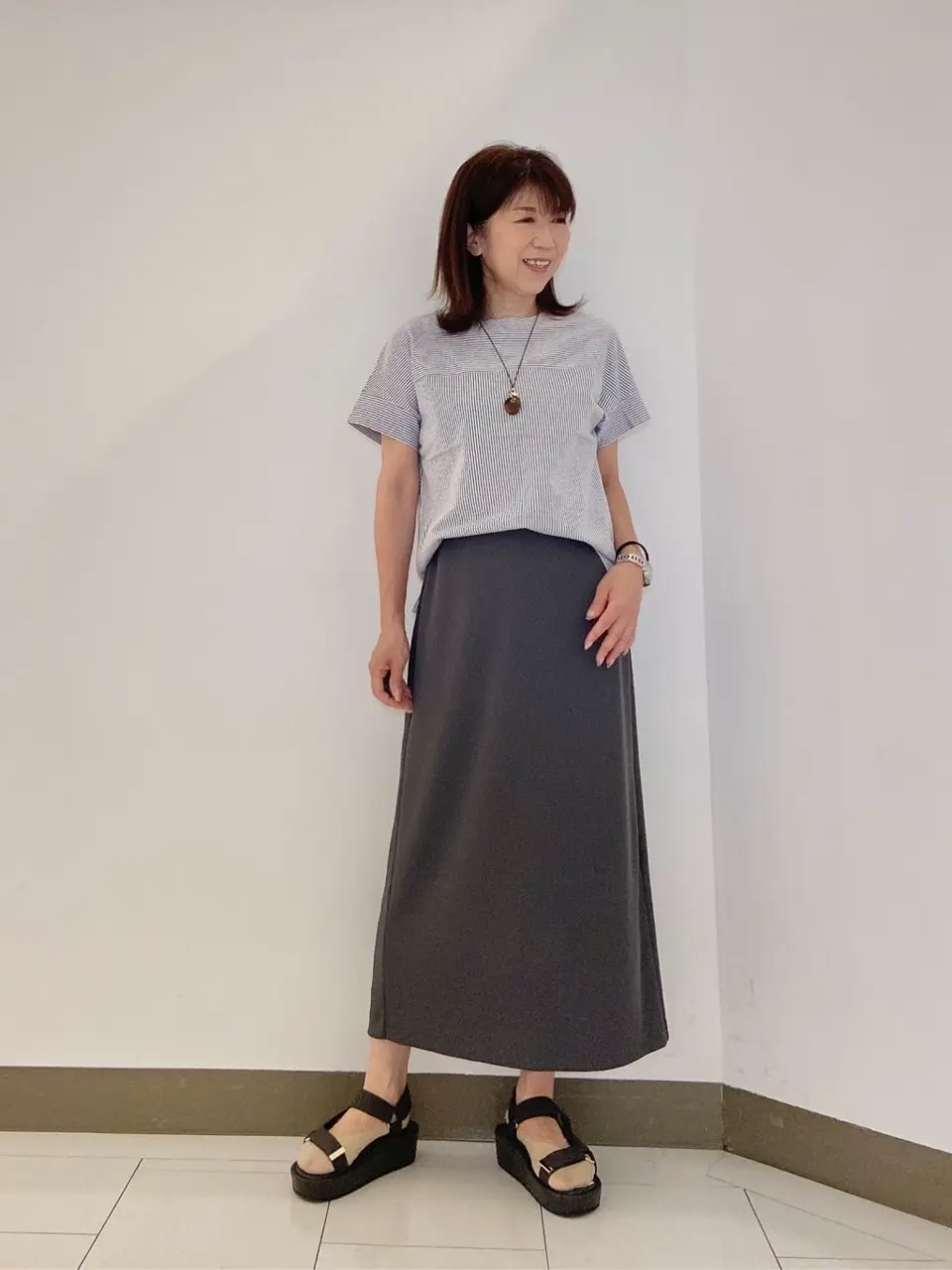 J.PRESS LADIES KAZU コーディネート画像