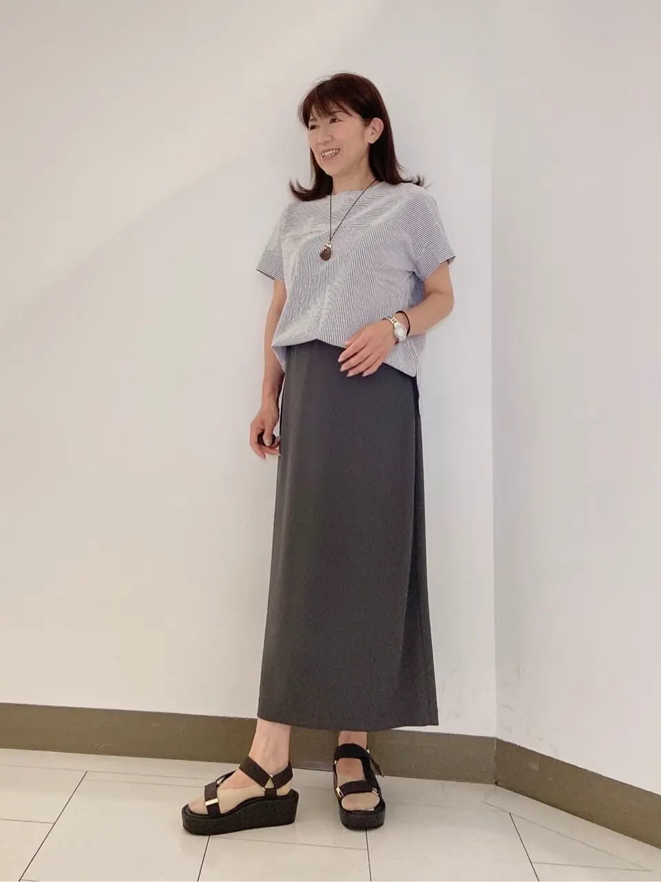 J.PRESS LADIES KAZU コーディネート画像