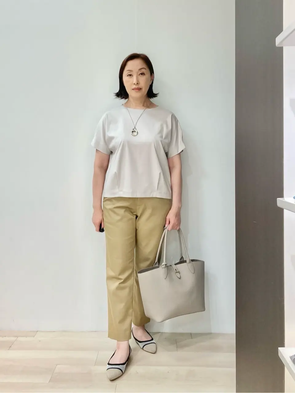 J.PRESS LADIES スタッフ コーディネート画像