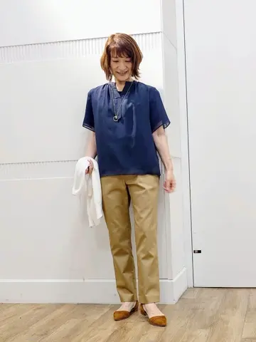 J.PRESS LADIES スタッフ コーディネート画像