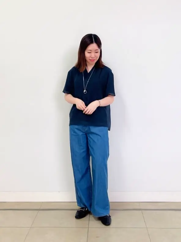 J.PRESS LADIES 金子 コーディネート画像