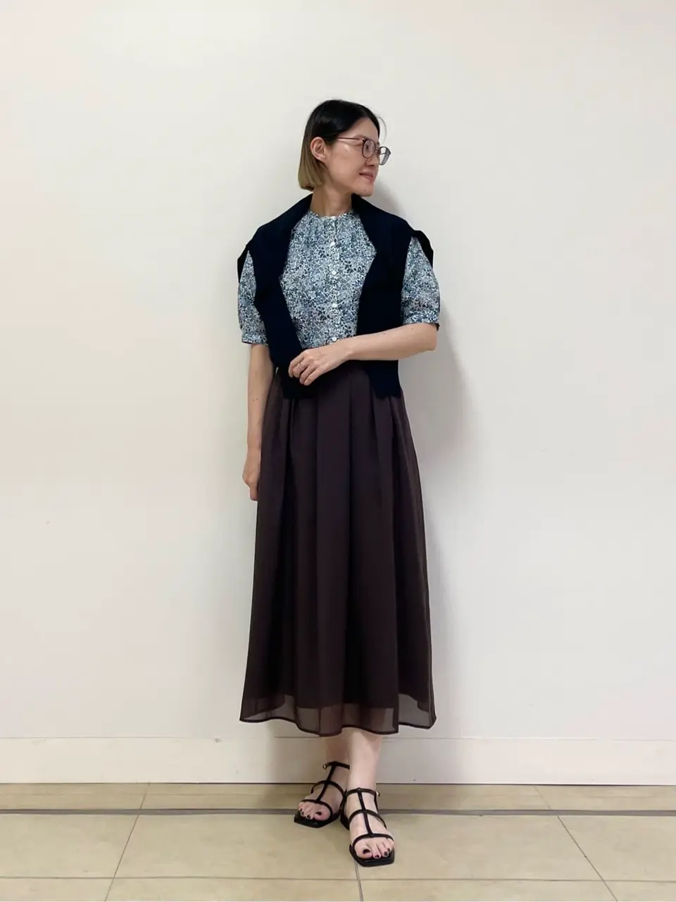 J.PRESS LADIES 佐藤 コーディネート画像