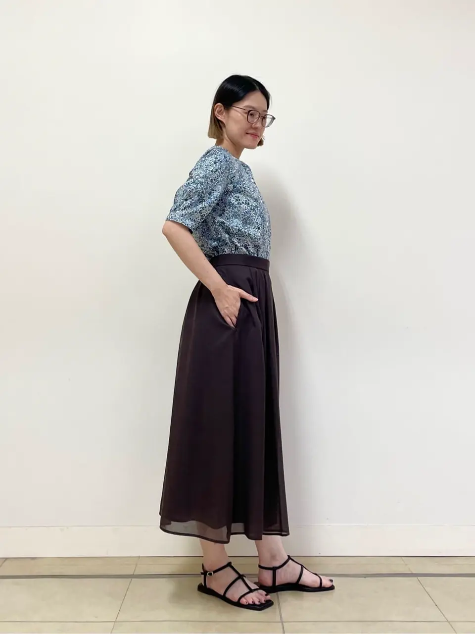 J.PRESS LADIES 佐藤 コーディネート画像