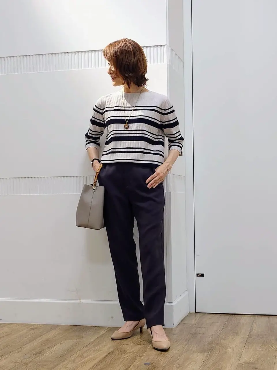 J.PRESS LADIES スタッフ コーディネート画像