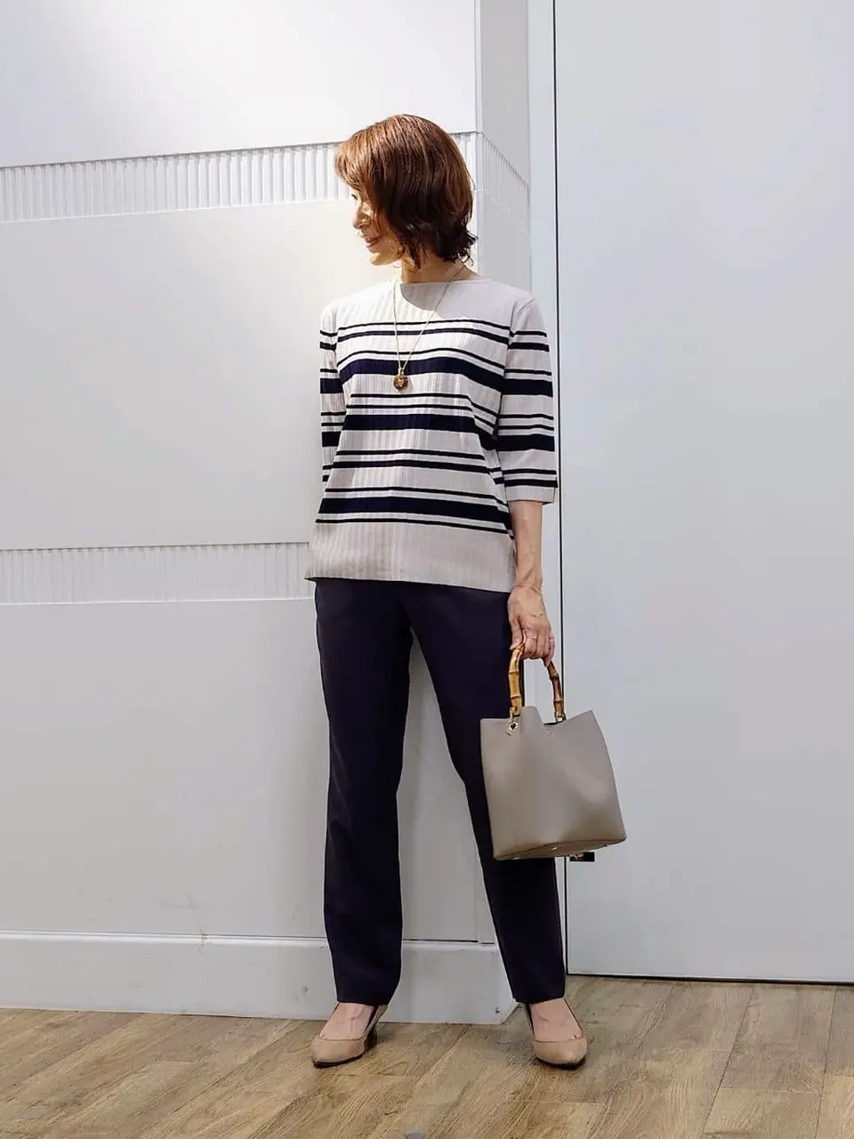 J.PRESS LADIES スタッフ コーディネート画像