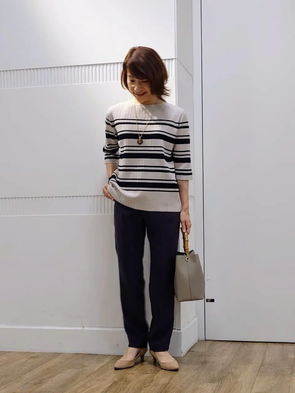 J.PRESS LADIES スタッフ コーディネート画像