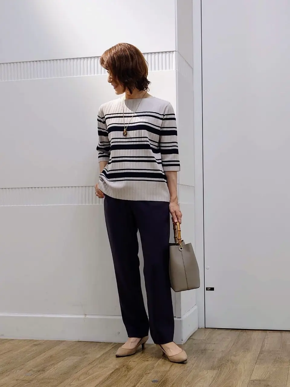 J.PRESS LADIES スタッフ コーディネート画像