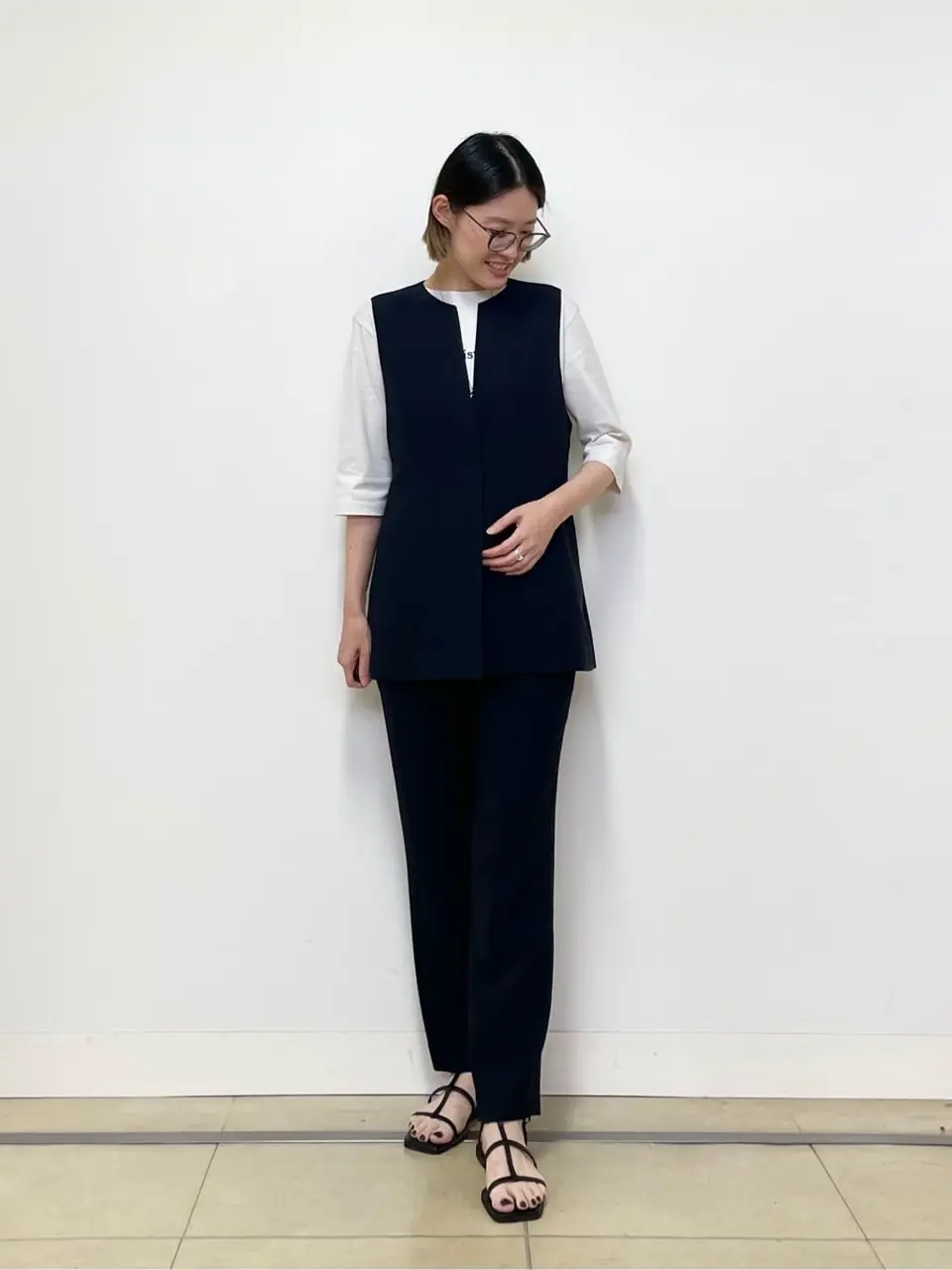 J.PRESS LADIES 佐藤 コーディネート画像