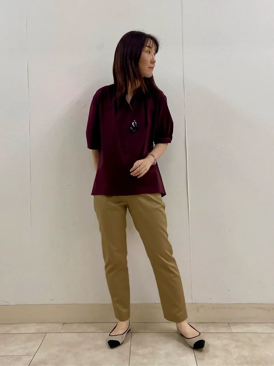 J.PRESS LADIES 前川 コーディネート画像