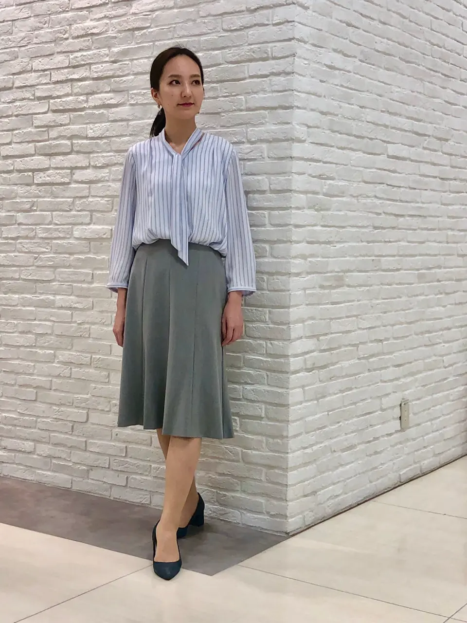 J.PRESS LADIES スタッフ コーディネート画像