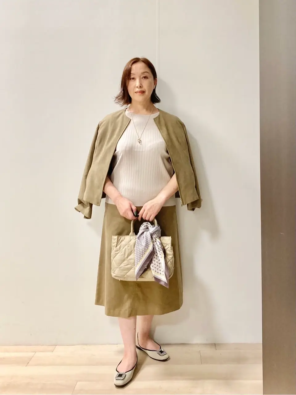 J.PRESS LADIES スタッフ コーディネート画像